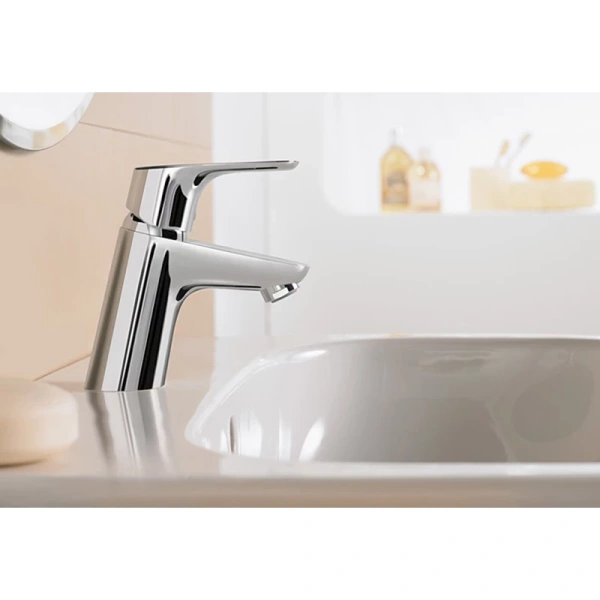 смеситель для раковины 70, с донным клапаном hansgrohe focus e2 31730000