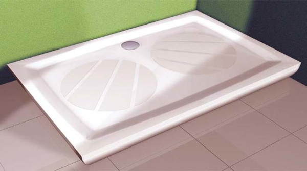 душевой поддон из искусственного камня ravak gigant pro 120×80 xa03g401010 белый