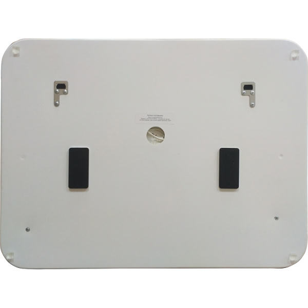 зеркало континент demure 800х600 злп184 с подсветкой с многофункциональной панелью