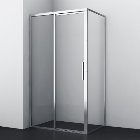 Душевой уголок WasserKRAFT Lopau 32S07L 120×90 см, профиль цвет хром, стекло прозрачное