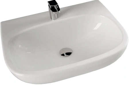 Раковина подвесная 65 см ArtCeram Ten TEL001 01;00