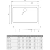 душевой поддон 120x100 см radaway doros d compact stone anthracite sdrd1290-05-64s