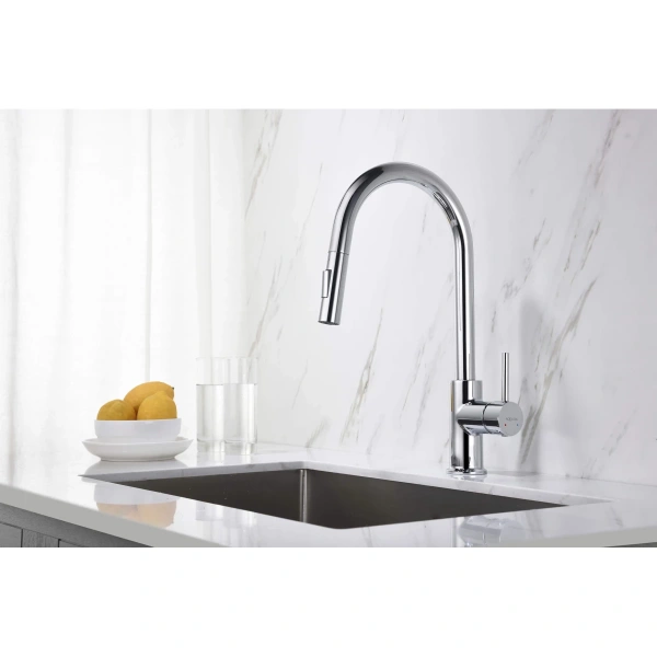 смеситель для кухни aquatek европа aq1384cr хром