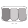 мусорное ведро 3x11л brabantia touch bin bo 316265