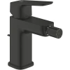 Смеситель Grohe Cubeo 1018102430 для биде, с донным клапаном, черный матовый