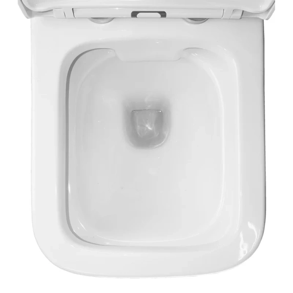 унитаз компакт azario nigel az-55 напольный, безободковый, с бачком и сиденьем микролифт, 61.6х38.5х78.5 см, белый