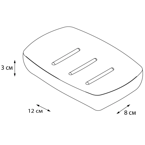 Мыльница Fixsen Balk FX-270-4