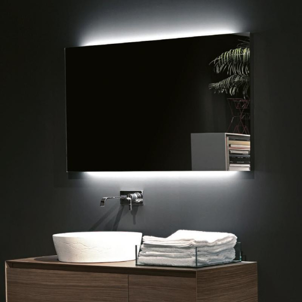 зеркало antonio lupi flash75w99 99x75 см со светодиодной подсветкой