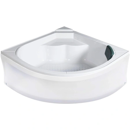 акриловая ванна wemor 120x120x55 10000000609 без гидромассажа