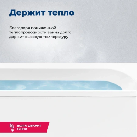акриловая ванна aquanet nord 170x70 00242400 с каркасом, цвет белый.