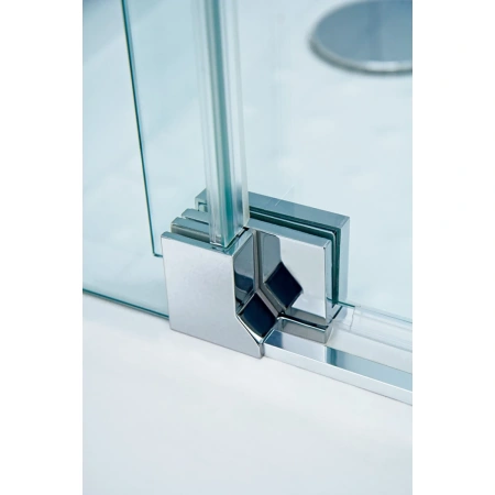душевой уголок cezares slider 110х90 slider-ah-2-80/90-100/110-c-cr профиль хром стекло прозрачное