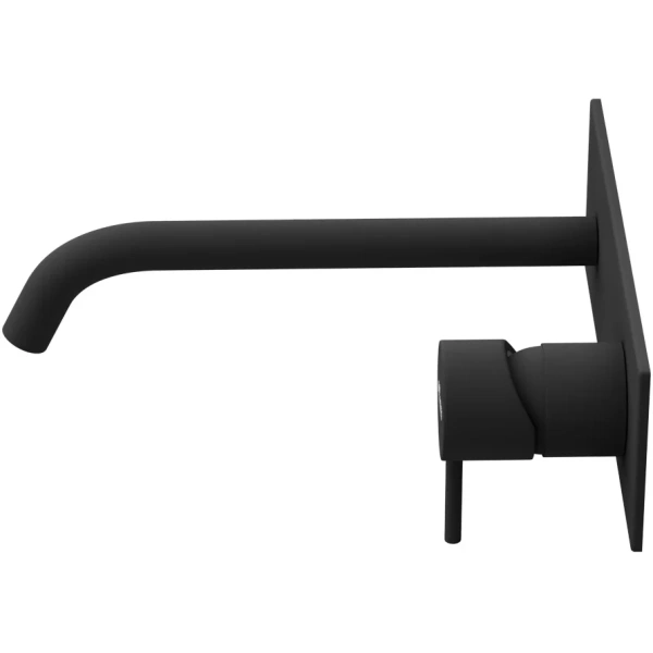 смеситель для раковины cezares leaf leaf-bli1-l-nop черный матовый