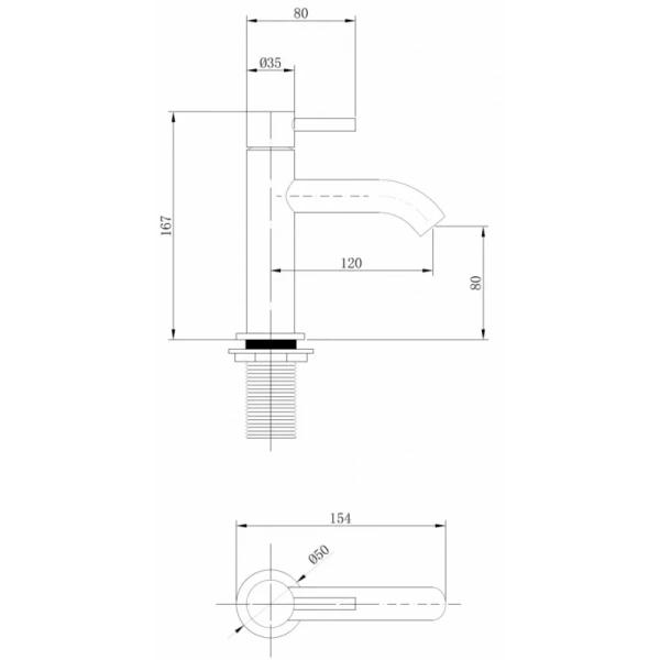 смеситель для раковины abber wasser kreis af8110g золотой матовый