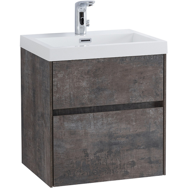 тумба под раковину belbagno pietra mini 50 pietra mini-500as-2c-so-pt подвесная stone