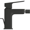смеситель grohe cubeo 1018102430 для биде, с донным клапаном, черный матовый