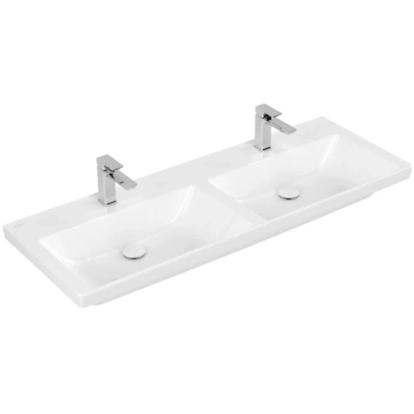 раковина 130x47,5 см villeroy & boch subway 3.0 4a71d101