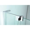 душевой уголок cezares slider 110х90 slider-ah-2-80/90-100/110-c-cr профиль хром стекло прозрачное