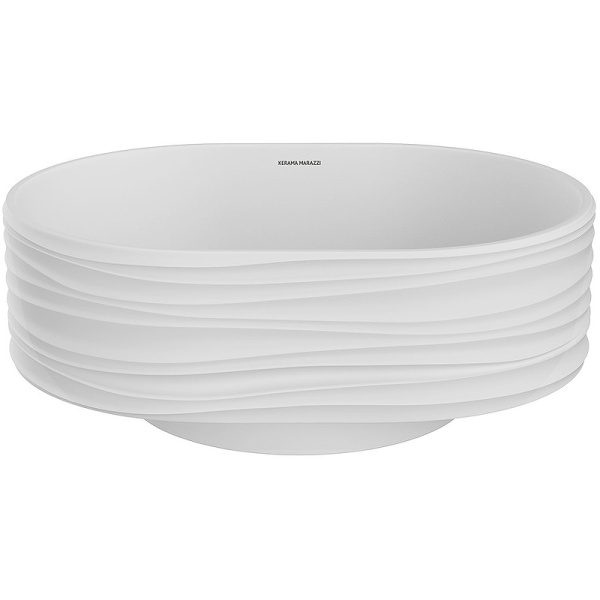 раковина kerama marazzi artbasin sabbia 50 sa.wb.50\wht.m белая матовая