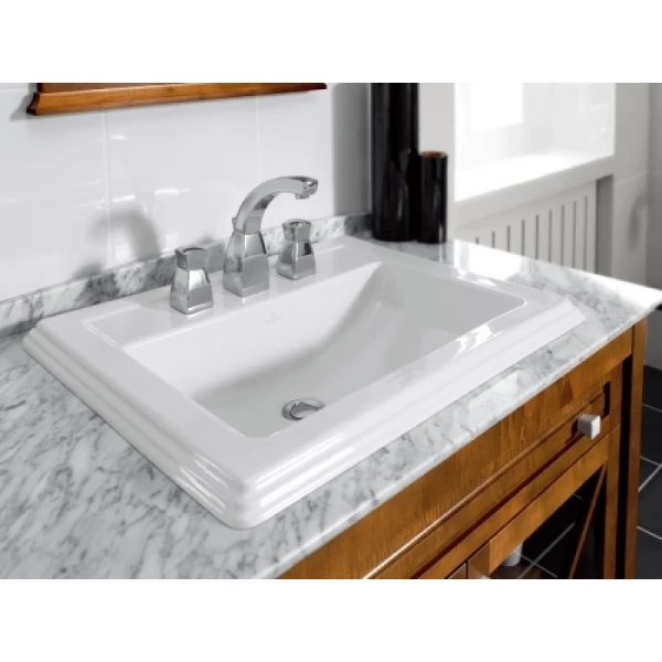 раковина встраиваемая 63 см villeroy & boch hommage 7102 a1 r1