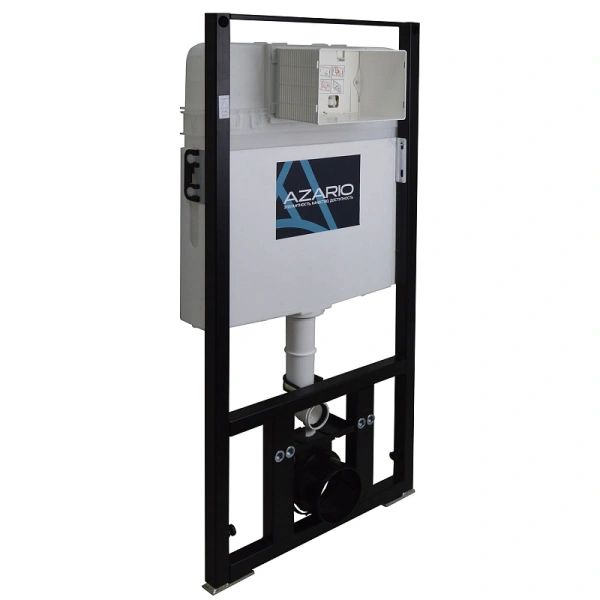 сет azario инсталляция 3/6л + подвесной унитаз azario mona 530x360x365 с быстросъемным сиденьем "микролифт" (az-8010-1000+az-0057)