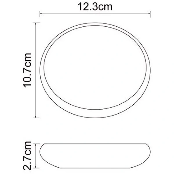 Мыльница WasserKRAFT Dinkel K-4629