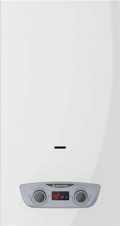 проточный водонагреватель ariston fast r display 14l ng газовый
