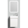 тумба под раковину belbagno pietra mini 40 pietra mini-400-1a-so-bl-r подвесная bianco lucido