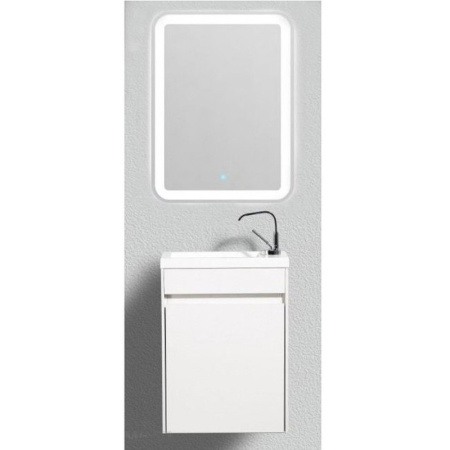 тумба под раковину belbagno pietra mini 40 pietra mini-400-1a-so-bl-r подвесная bianco lucido