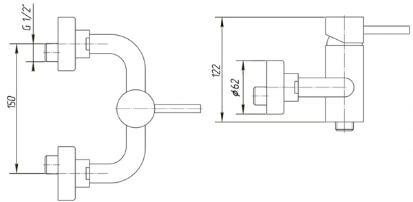 смеситель для душа migliore fortis 18654