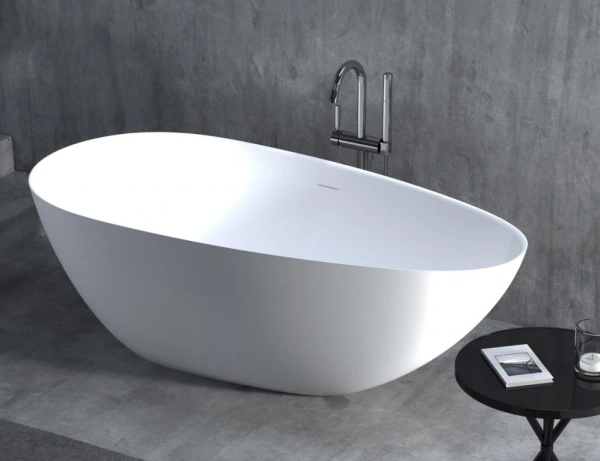 ванна из искусственного камня salini paola 160х77 101611sg, поверхность глянцевая