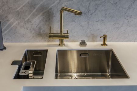 кухонная мойка omoikiri taki 54-u/if-in нержавеющая сталь