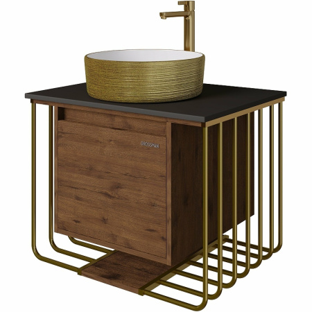 Тумба под раковину Grossman Винтаж 70 107008 подвесная Веллингтон Золото Тумба под раковину Grossman Винтаж 70 107008 подвесная Веллингтон Золото