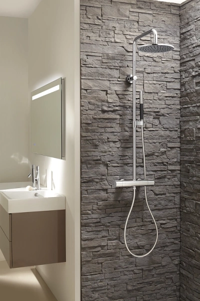 верхний душ jacob delafon toobi e21758-cp, хром