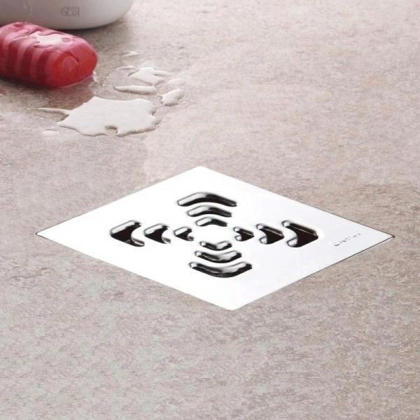 душевой трап 144x144/50 мм pestan confluo standard square 1 13000005, хром