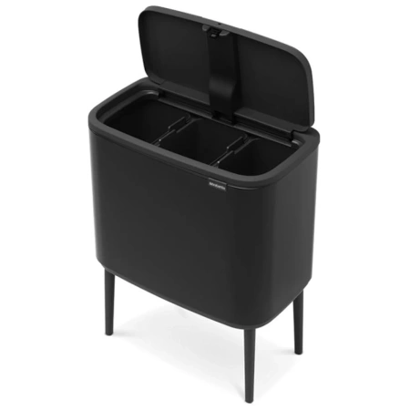 мусорное ведро brabantia bo touch bin 316067 11 + 11 + 11 л