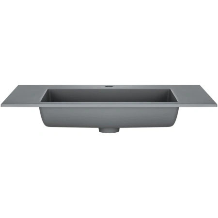 раковина vincea vcb-13800g 80х48 см, цвет серый матовый