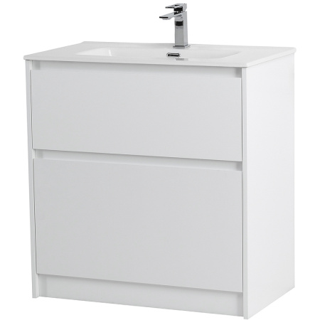 тумба для раковины belbagno kraft-800-2c-pia-bo, напольная, цвет белый.