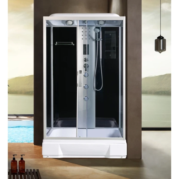 душевая кабина river vitim 120x80x26 тн 10000003220 профиль матовый хром задняя стенка черная душевая кабина river vitim 120x80x26 тн 10000003220 профиль матовый хром задняя стенка черная