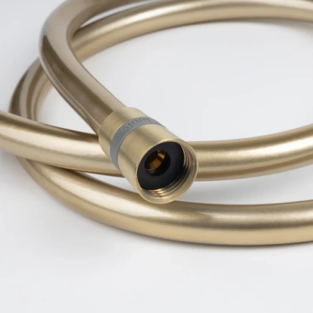 шланг для душа iddis 04p15mgi19 золото матовое, пвх, 1.5м