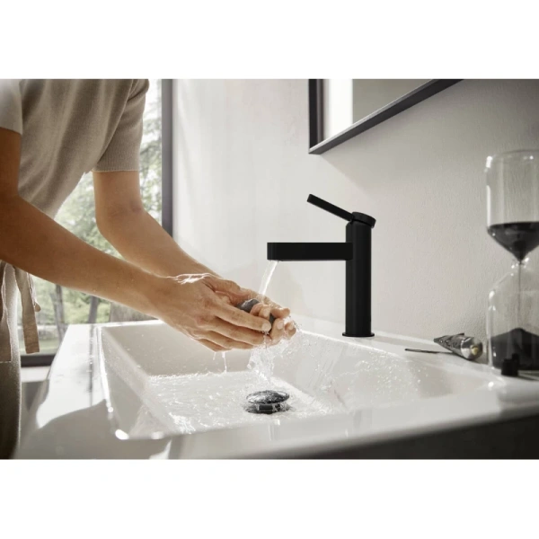 смеситель для раковины с донным клапаном hansgrohe finoris 76020670