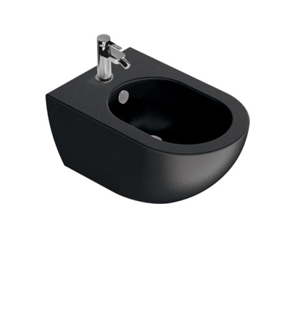 биде catalano sfera 1bsf54ns подвесное, с 1 отв., 54x35 см, черный матовый