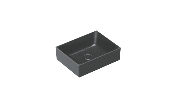 раковина catalano premium 45x35 черный матовый