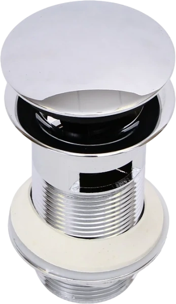 Донный клапан McAlpine CW60-CB для раковины, с переливом, хром