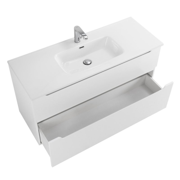 тумба под раковину belbagno etna etna-h60-1200-2c-so-bl-p, подвесная, цвет bianco lucido.