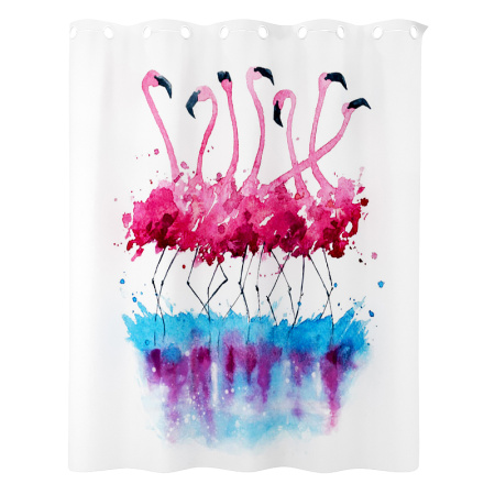 штора для ванны wasserkraft lossa 200х200 sc-81102 цвет белый