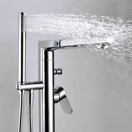 смеситель для ванны wasserkraft dinkel 5821 цвет хром