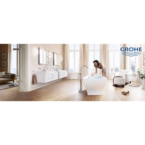 смеситель напольный для ванны grohe grandera 23318ig0