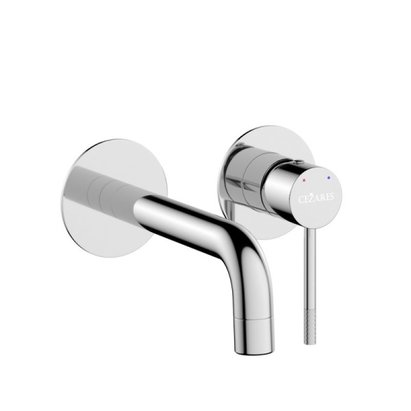 смеситель для раковины cezares relax relax-bli2-1-boro-w0 встраиваемый, без донного клапана, золотой матовый
