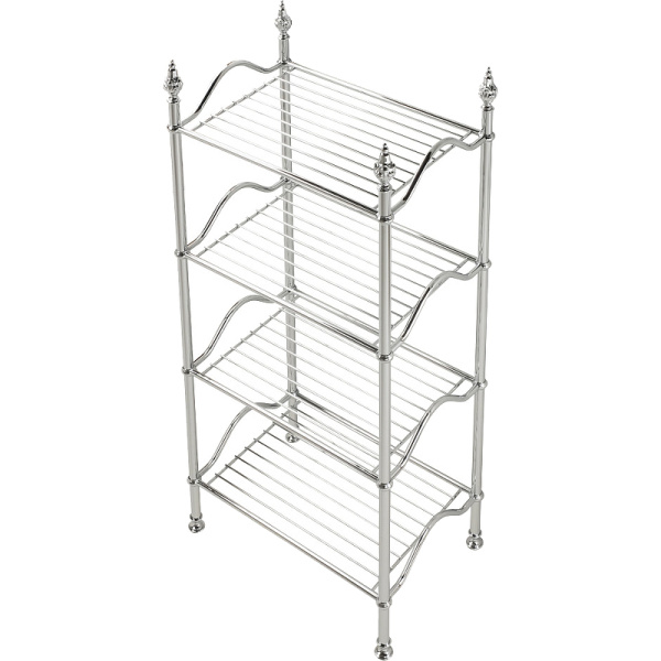 Напольная полка Migliore Mirella 26627 цвет хром