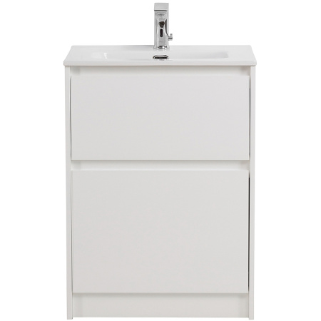 Тумба под раковину BELBAGNO KRAFT39-600/390-2C-PIA-BO, напольная, цвет Bianco Opaco